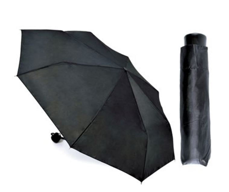 Black 21" Supermini Umbrella - with matching sleeve