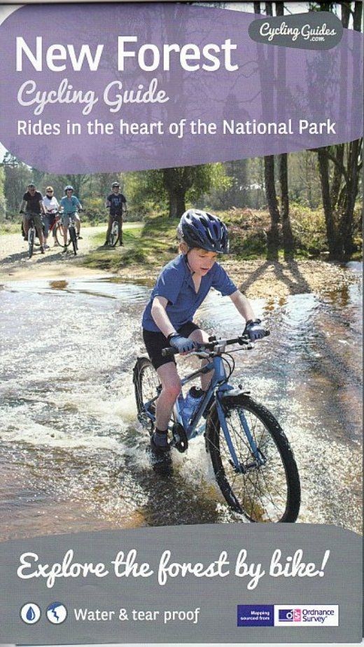 OS New Forest Cycling & Walking Guide Waterproof