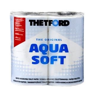 Thetford Aqua Soft Toilet Tissue 4 Roll Pack