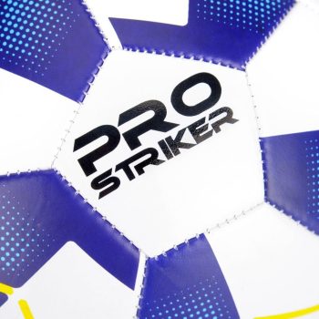 Pro Striker Size 5 Football White/Blue