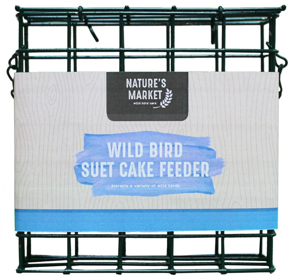 Natures Market Suet Cake Bird Feeder