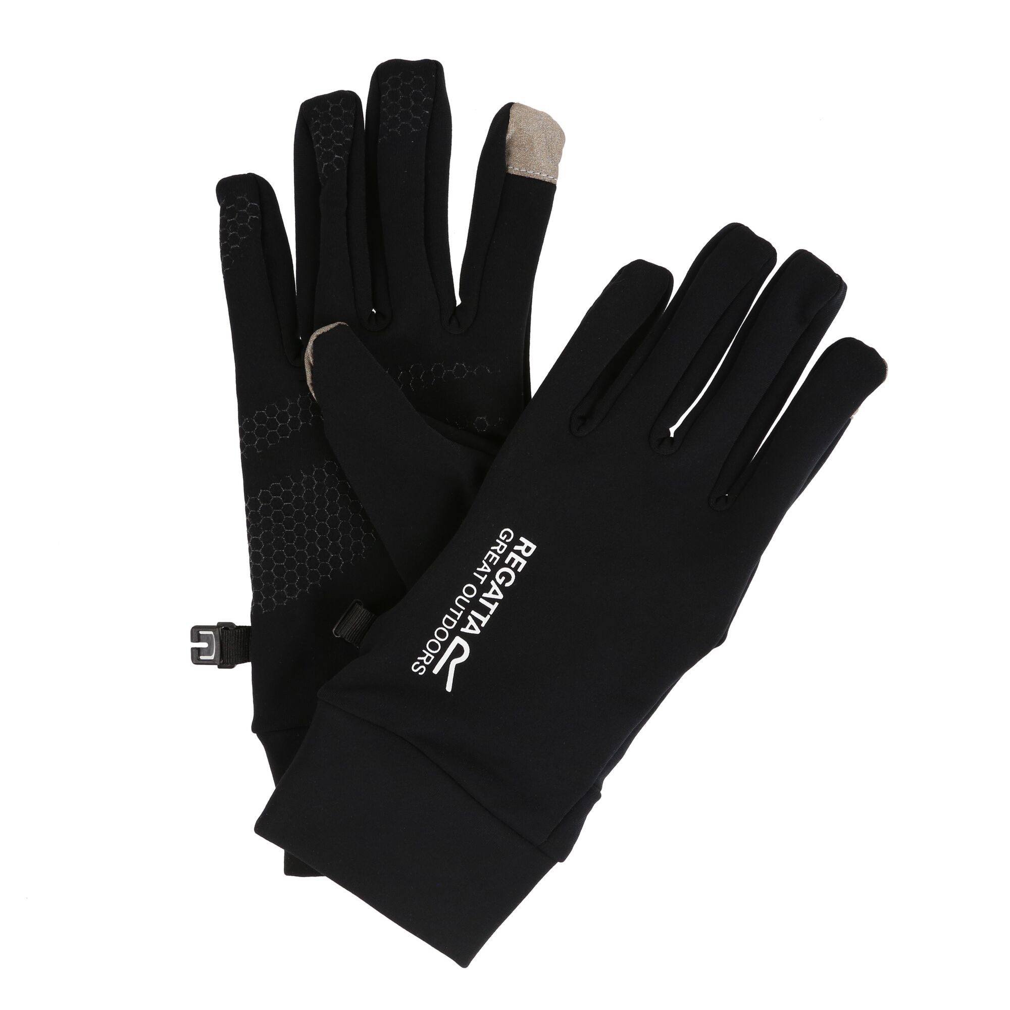 Regatta Touch Tip Soft Shell Gloves (Black)