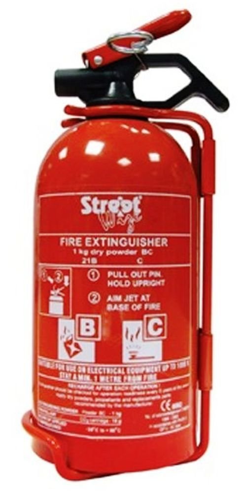 Streetwize 1kg Fire Extinguisher Dry Powder