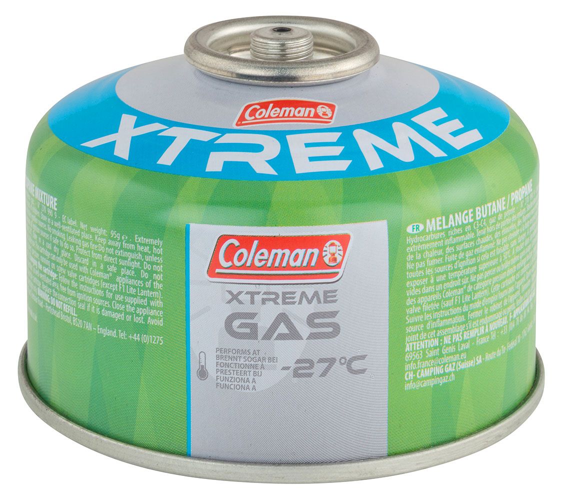 Coleman C100 Xtreme Gas Cartridge -works down to -27 deg C