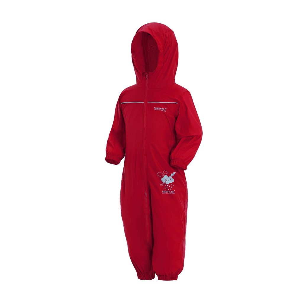Regatta Puddle Kids Waterproof Suit (Pepper)