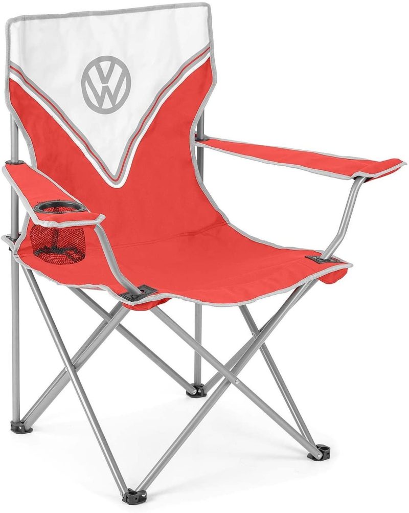 VW Standard Folding Camping Chair Red