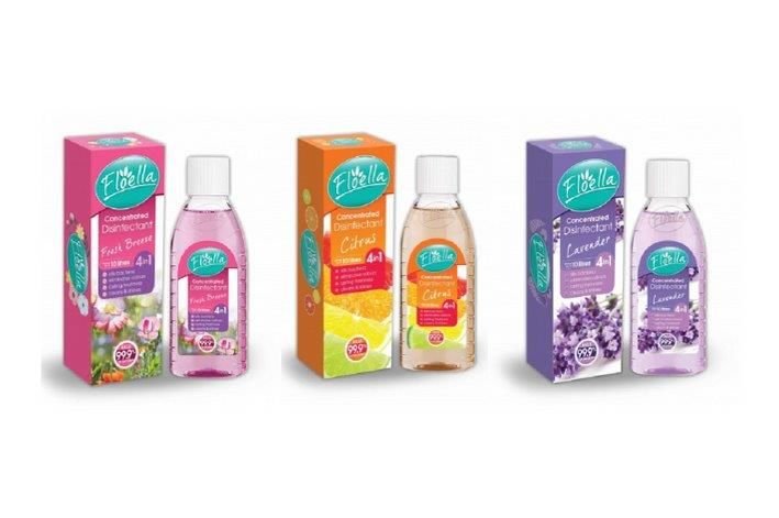 Floella Disinfectant Concentrate 3 Assorted Scents - sold seprately