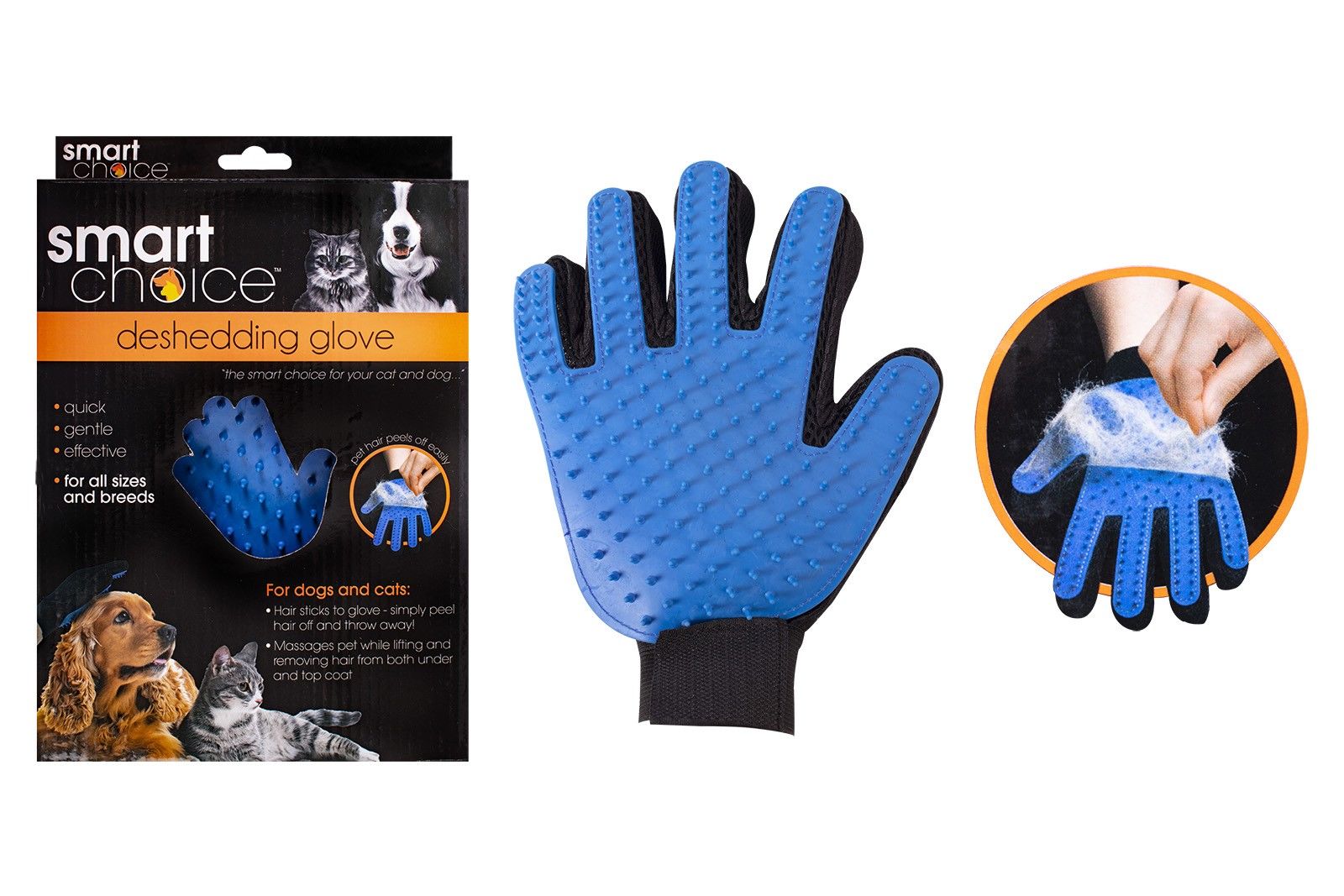Smart Choice Deshedding Grooming Glove
