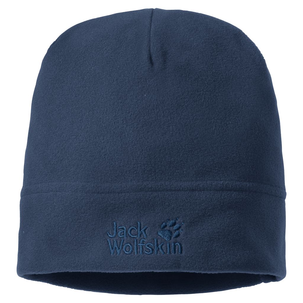 Jack Wolfskin Real Stuff Fleece Hat Dark Indigo - Size One Size (55-59cm)