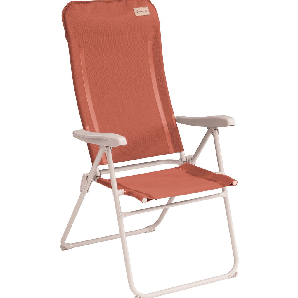 Outwell Cromer Folding Camping Chair Warm Red