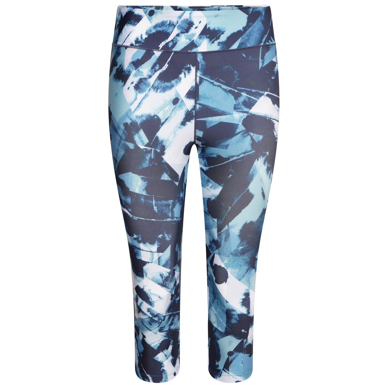 Dare2b Influential 3/4 Leggings (Dragonfly Ink Green Print)