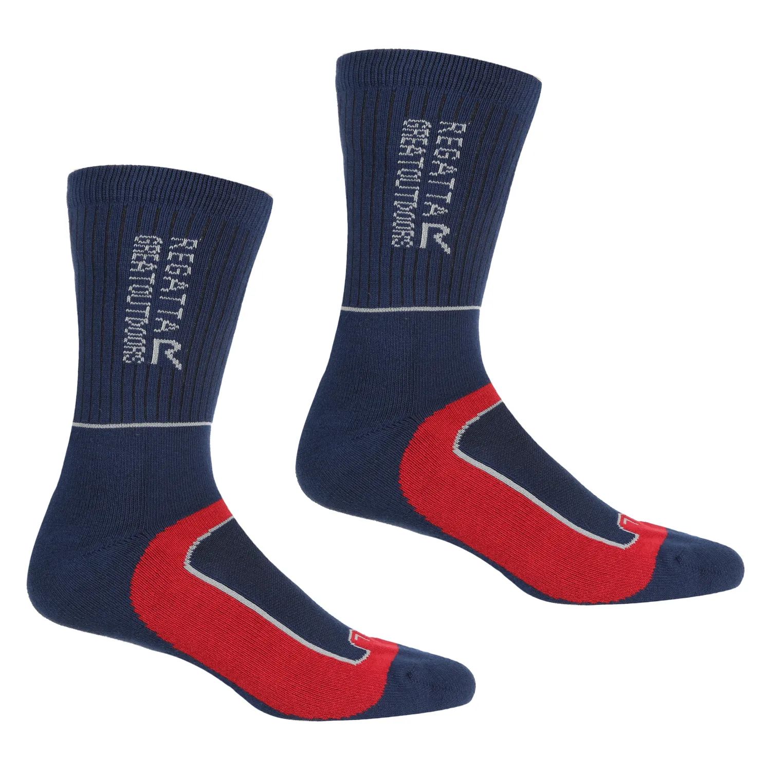 Regatta Samaris 2 Season Walking Socks (Navy/DarkRed)