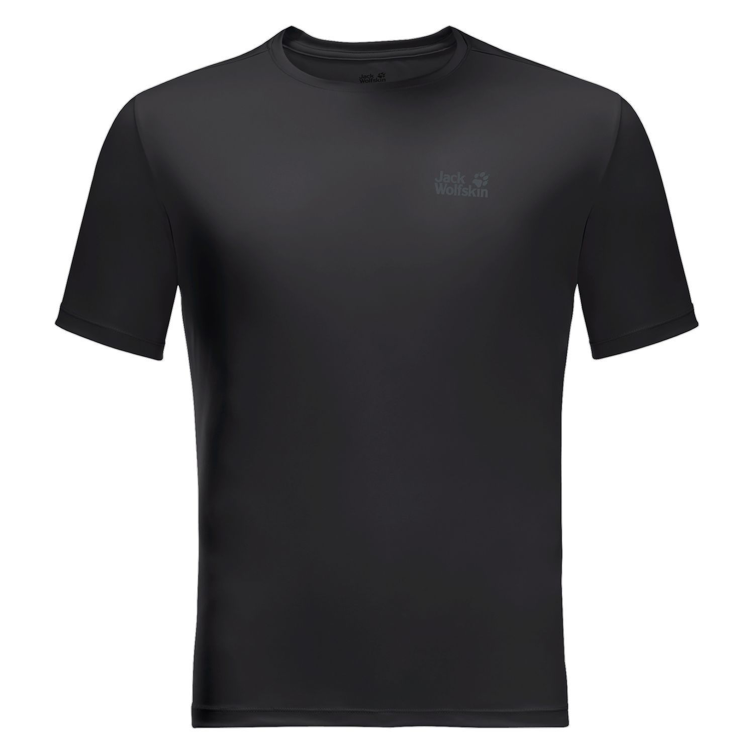 Jack Wolfskin Tech T-Shirt - Mens (Black)