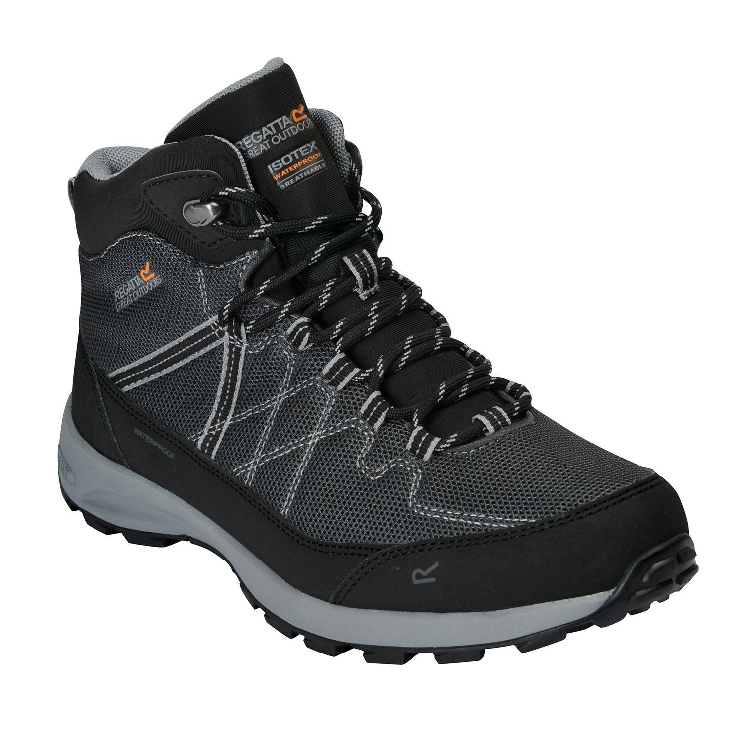 Regatta Samaris Lite Walking Boots (Black/Dark Steel)