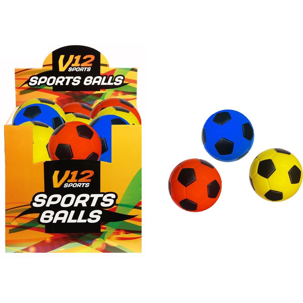 V12 Spongey Football Choice of 3 colours, sold separately