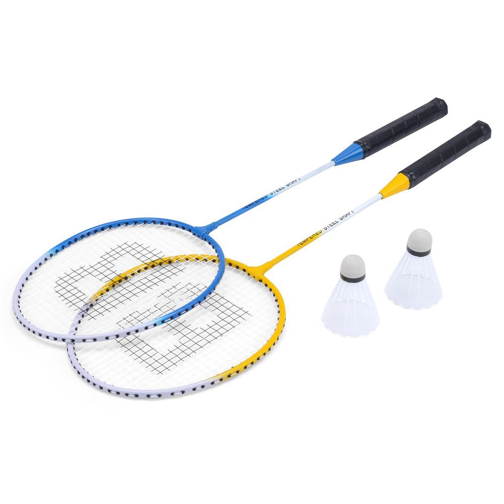 Pro Baseline 2 Player Badminton Set - including 2 Shuttlecocks