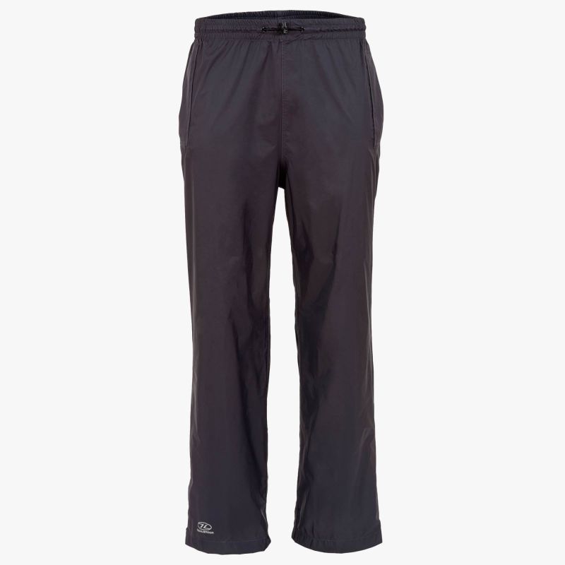 Highlander Stow & Go Waterproof Trousers (Charcoal)