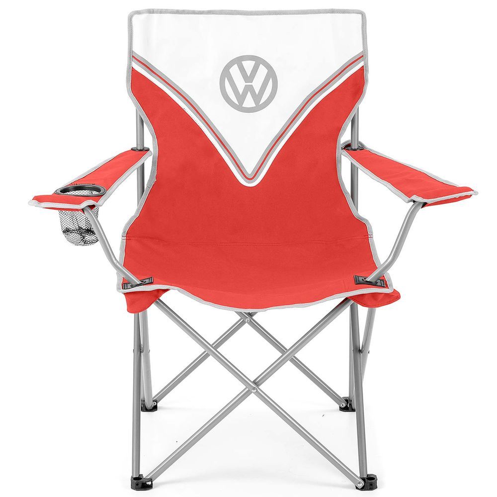 VW Standard Folding Camping Chair - Red