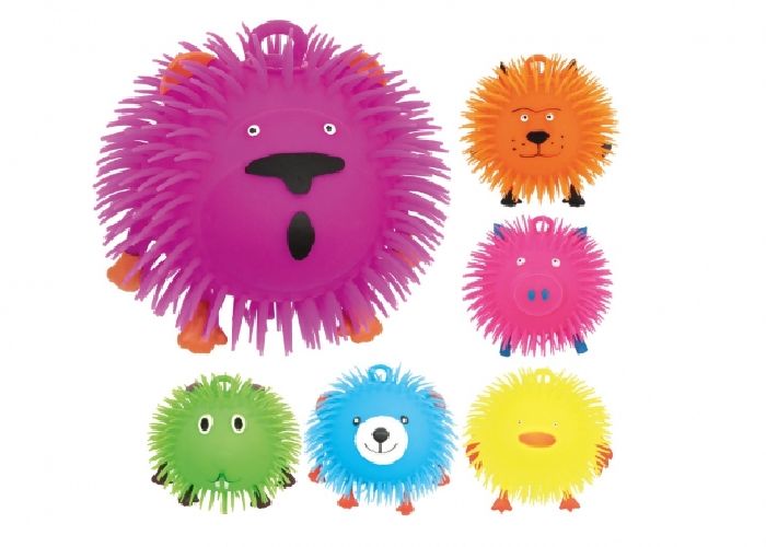 Giant 6" Animal Puffer Ball 6 assorted designs, sold separately