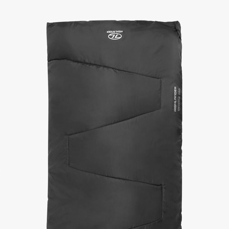 Highlander Sleepline 250 Sleeping Bag Charcoal