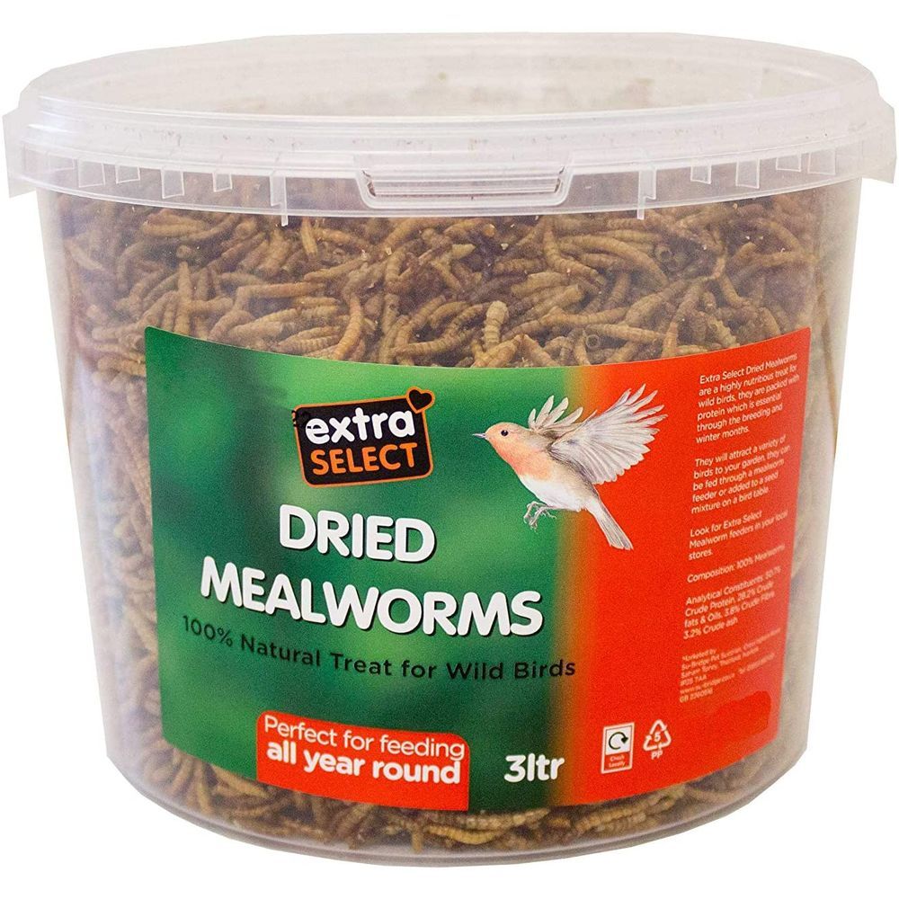 Extra Select Mealworms 3 Litres
