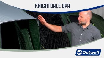 Outwell Knightdale 8PA Air Tent 2022 Model