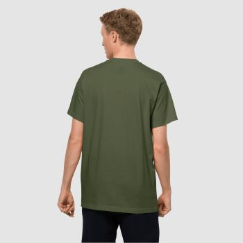 Jack Wolfskin Essential T-Shirt - Mens Greenwood